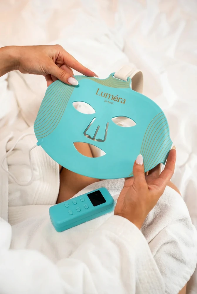 Ferrli Luméra šviesos terapijos jauninanti ir skaistinanti LED kaukė