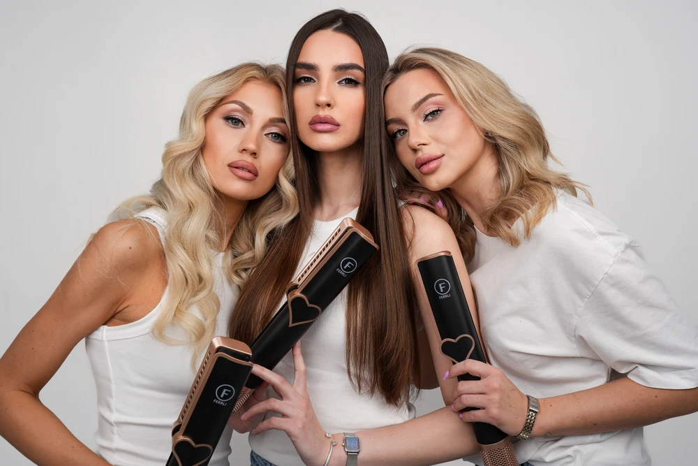 Plaukų džiovintuvas Ferrli Phenomenal straightener oro srauto džiovintuvas/tiesintuvas