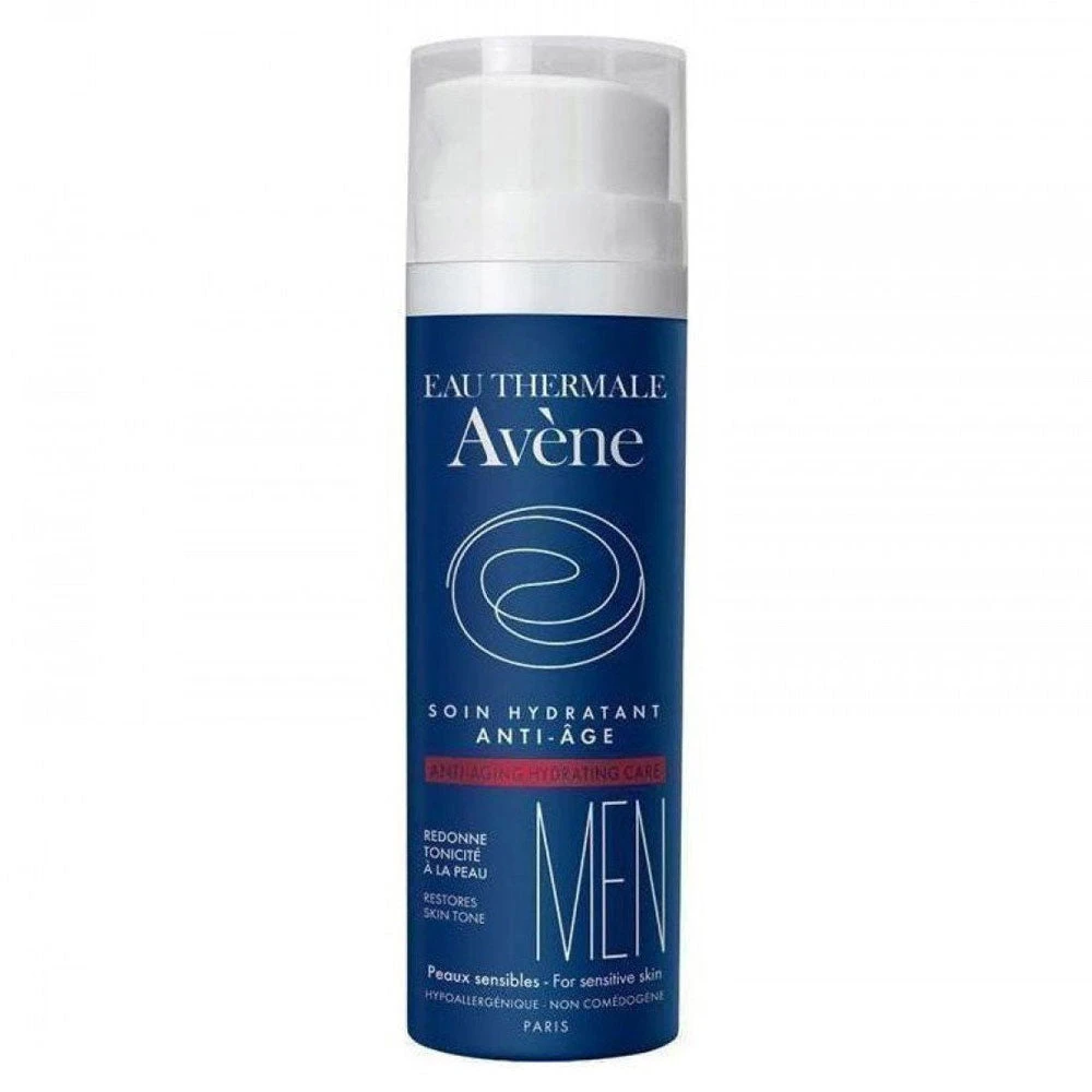 "Avène" drėkinamoji anti-senėjimo priežiūros priemonė vyrams 50ml