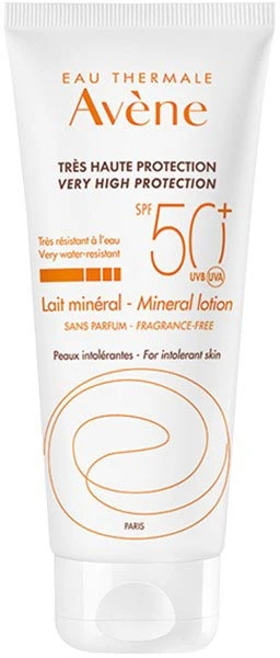 "Avene" labai aukštos apsaugos mineralinis laitas Spf 50+ 100ml