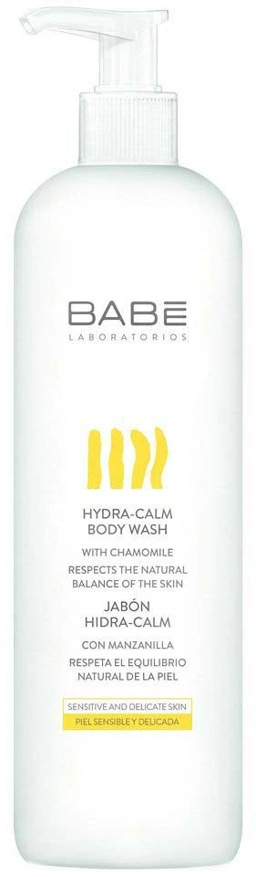BABĒ drėkinamasis, raminamasis kūno prausiklis BODY Hydra-Calm, 500 ml