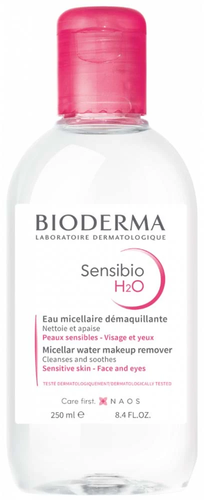 Bioderma Sensibio H2O Makiažą šalinantis micelinis vanduo, 250 ml