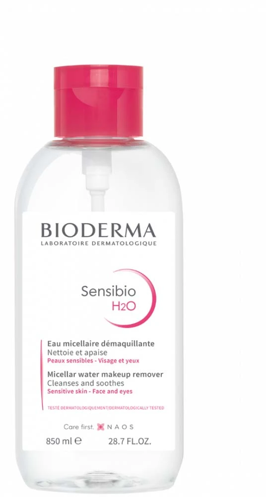 Bioderma Sensibio H2O Makiažą šalinantis micelinis vanduo, 850 ml