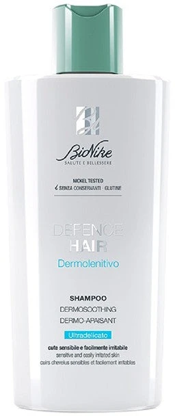 BioNike Defense Hair Dermosoothing Hair Šampūnas Cleansing & Hydrating, 200 ml