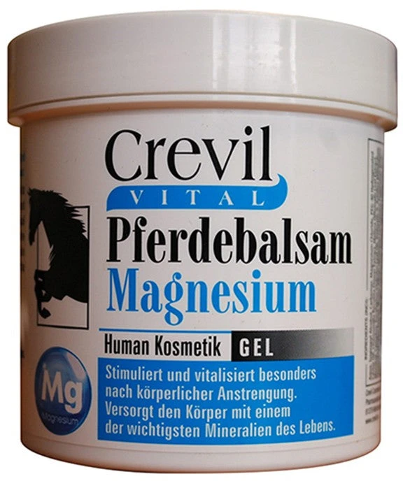 CREVIL Vital balzamas-gelis kūnui su magniu, 250 ml