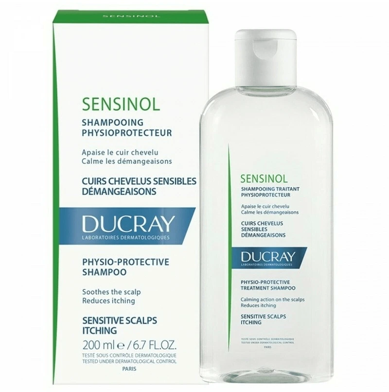 Ducray Sensinol Physio apsauginis šampūnas 200ml