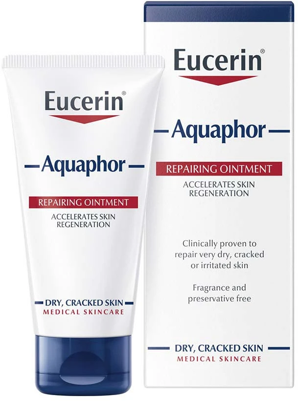 Eucerin Aquaphor atstatomasis kūno balzamas atkuriamasis tepalas, 45 ml