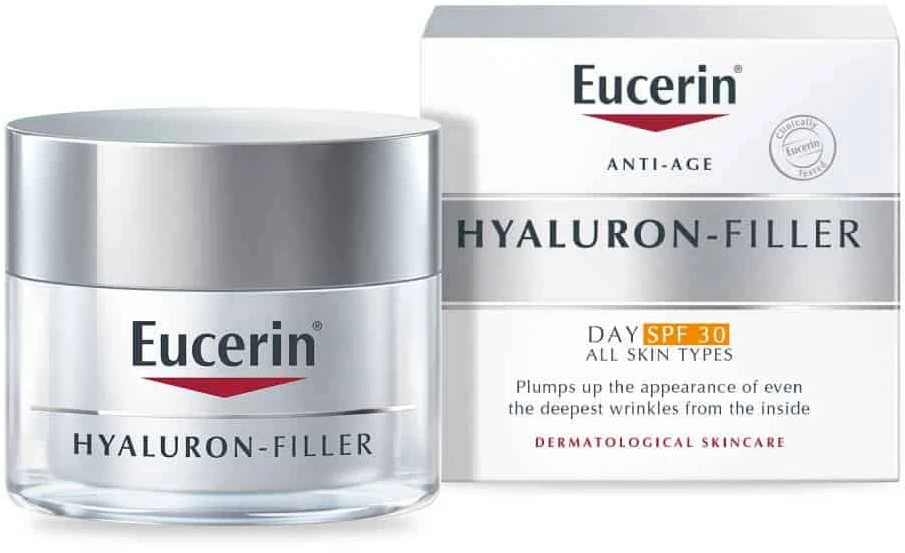 Eucerin Dieninis kremas nuo raukšlių Hyaluron Filler SPF 30 50 ml