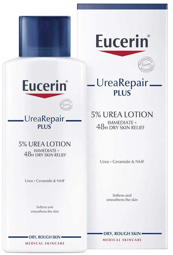 Eucerin UreaRepair Plus 5% Urea Losjonas kūnui losjonas su 5 % šlapalo, 250 ml