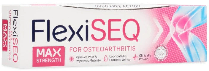 FlexiSEQ MAX STRENGTH GELIS OSTEOARTRITUI gelis sąnariam, 50 g