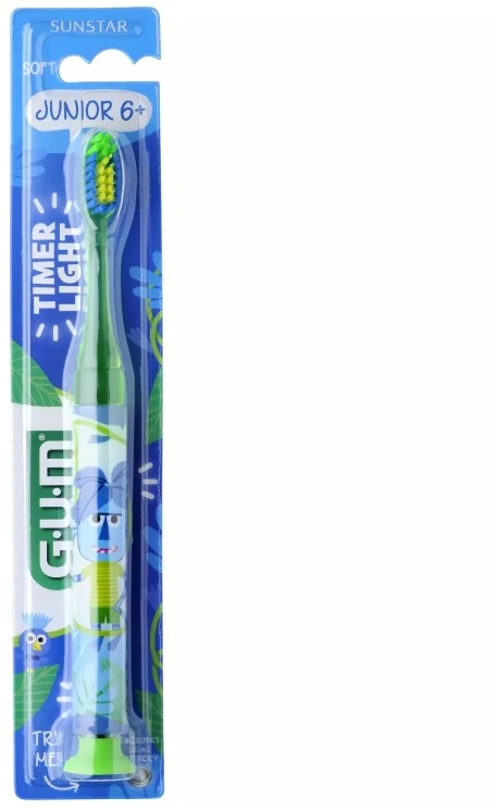 Dantų šepetėlis Sunstar GUM D.GUM SZCZ.D/KIDS MONSTER LIGHTUP 903