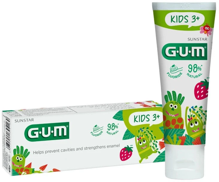 "Gum® Kids" dantų pasta "Strawberry" 50ml