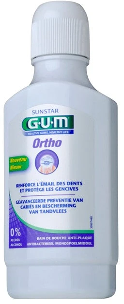 Gum™ Ortho burnos skalavimo skystis 300ml
