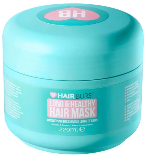 „Hairburst“ ilgų ir sveikų plaukų kaukė (plaukų kaukė), 220 ml