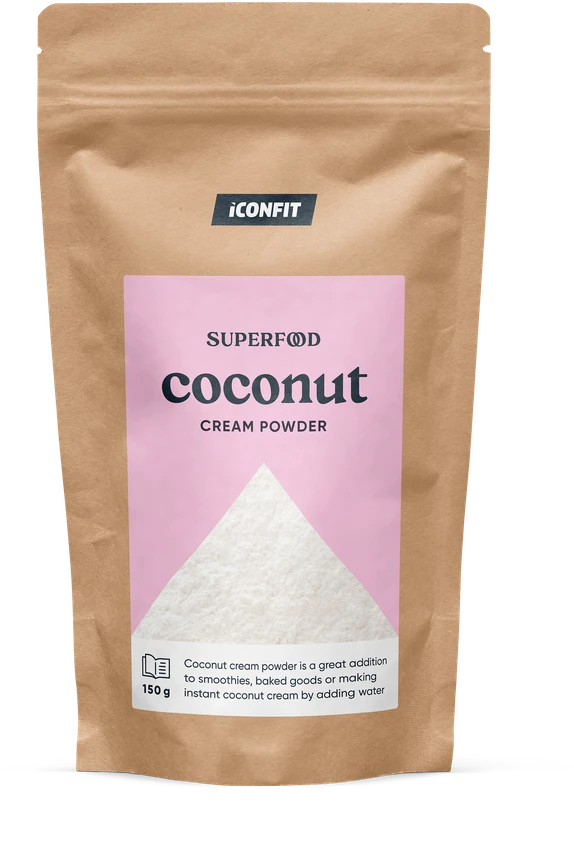 Kokosų grietinėlės milteliai ICONFIT, 150 g