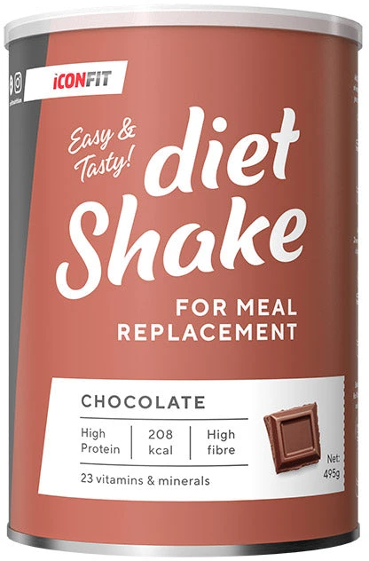 Dietinis kokteilis ICONFIT šokoladinis, 495 g