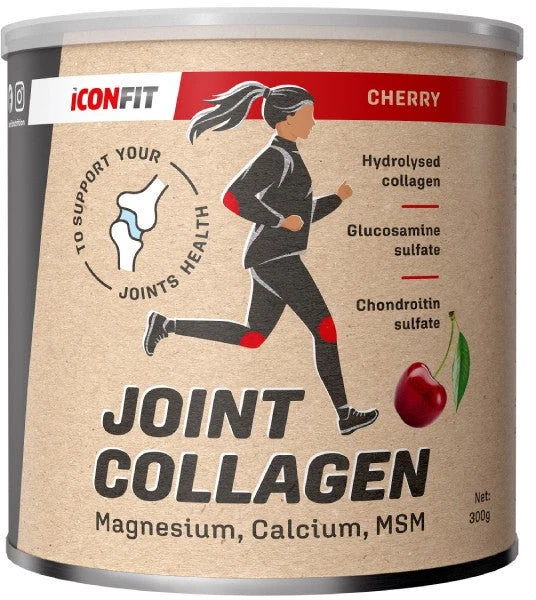 Vyšnių skonio sąnarių kolagenas ICONFIT, 300g