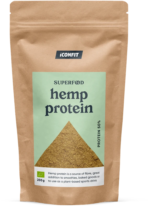 ICONFIT Ekologiški kanapių baltymai ( 800g)