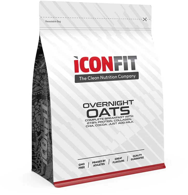 Overnight Oats ICONFIT šokolado-žemės riešutų, 1kg