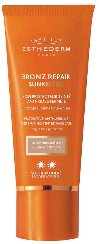 veido kremas apsaugantis odą nuo saulės poveikio Institut Esthederm Sunkissed Bronz Repair 50ml