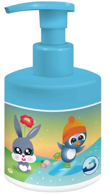 Jordan Vaikiška dantų pasta vaikams su pompa, 0-5 metų amžiaus, 150 ml