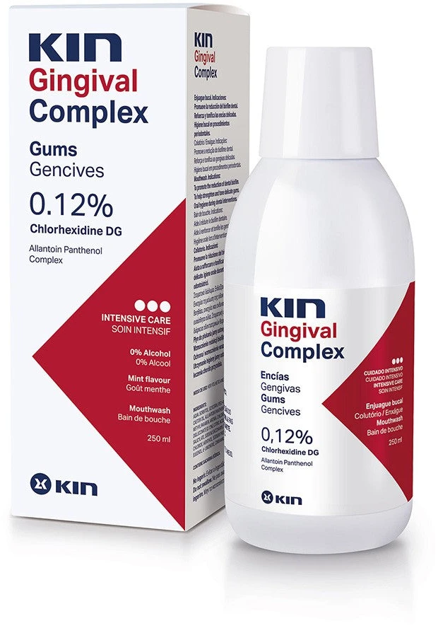 Bartex KIN GingIvalalpantha, burnos skalavimo skystis, 250ml