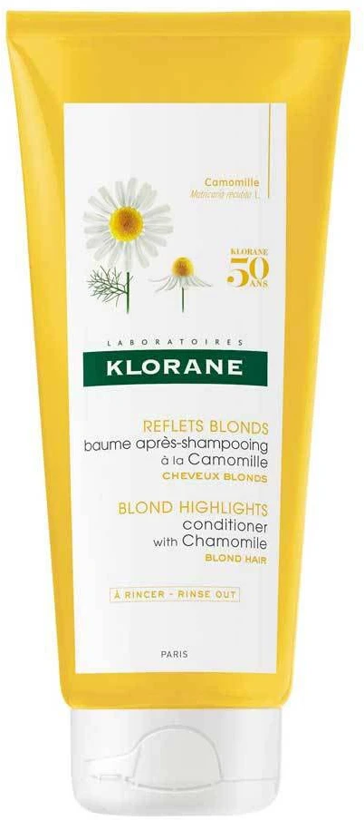 Klorane ramunėlių plaukų balzamas 200ml