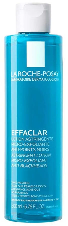 La Roche-Posay Effaclar Astringent Lotion Sutraukiantis losjonas riebiai ir probleminei odai, 200 ml