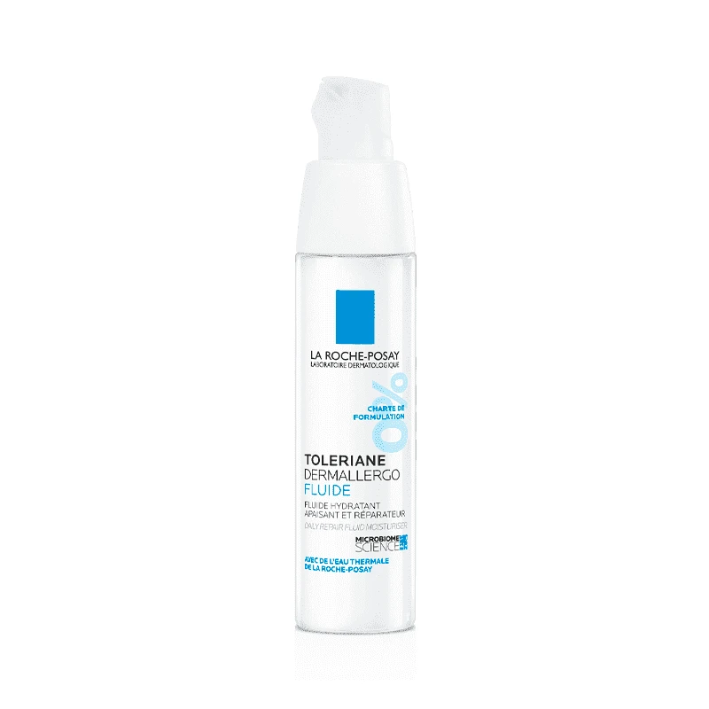 La Roche-Posay Toleriane Dermallergo veido fluidas jautriai odai, 40 ml
