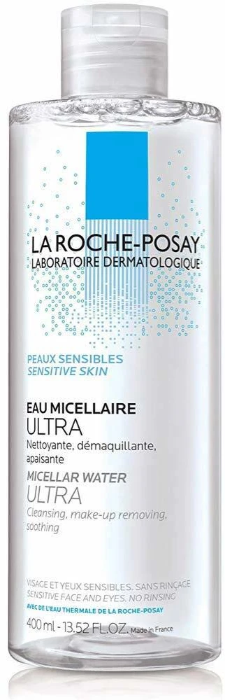 La Roche-Posay Micellar Vanduo Ultra Sensitive Skin micelinis vanduo jautriai odai, 400 ml