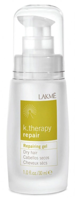 Atstatomasis gelis Lakme K.Therapy Repair Gel sausiems plaukams, 30 ml