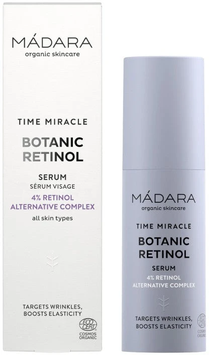 Mádara Madara Time Miracle Botanic Retirnol Serum veido serumas su retinoliu 30ml