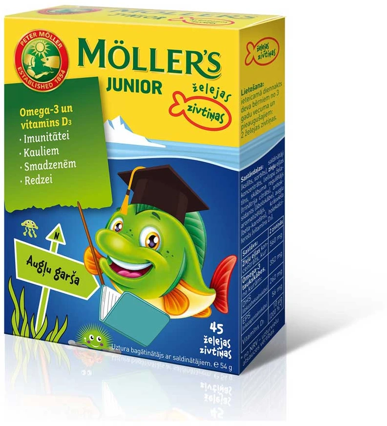 Möller’s Junior Omega-3 N45