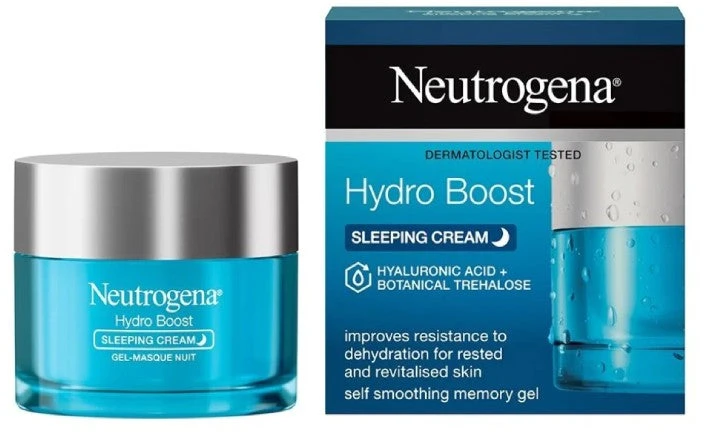 Neutrogena Hydro Boost Night Kreminis Night Skin Kreminis unisex, 50 ml