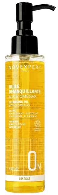 Novexpert aliejinis makiažo valiklis su 5 rūšių Omega rūgštimis, 150 ml