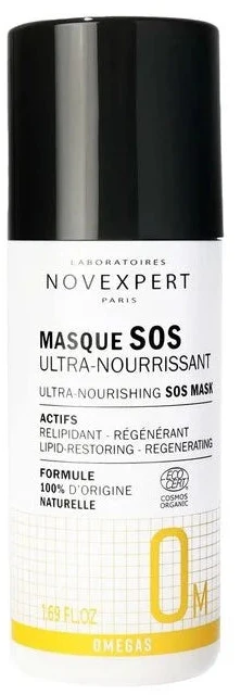 Novexpert ypač intensyviai maitinamoji kaukė veidui su Omega rūgštimis, 50ml