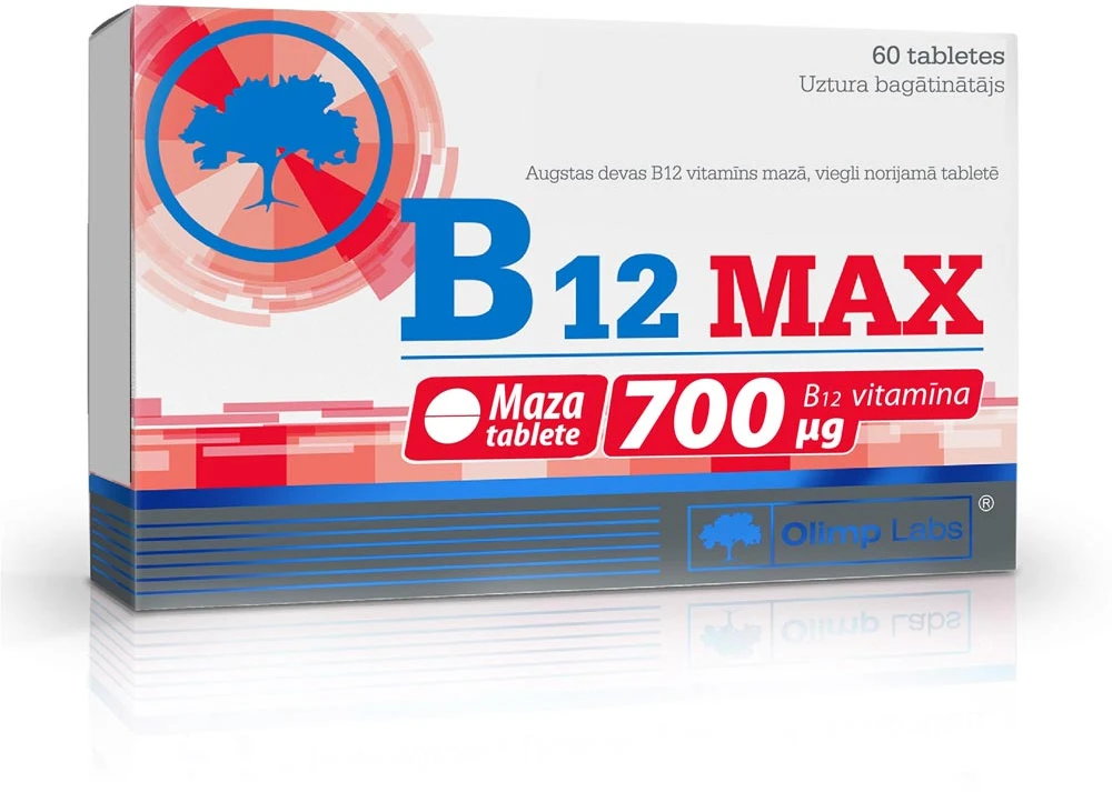 Olimp Maisto papildas B12 MAX 60 tablečių