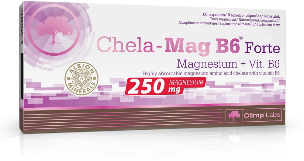 Olimp Maisto papildas Chela-Mag B6 Forte, 60 kapsulių
