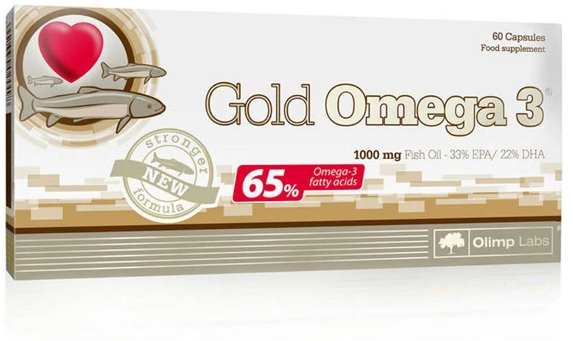 Olimp Omega 3 Kapsulės Aukso Leidimas - 60vnt