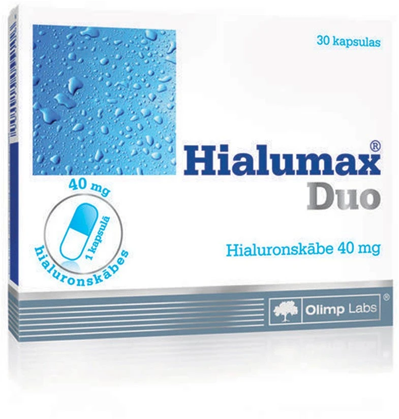 Olimp Hialumax Duo maisto papildas 30 kapsulių