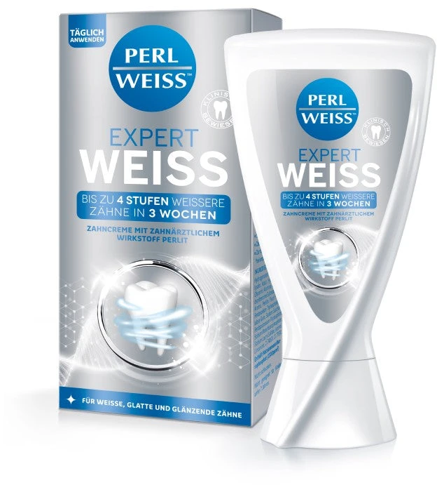 PERLWEISS Perl Weiss ekspertų balinamoji dantų pasta, 50 ml