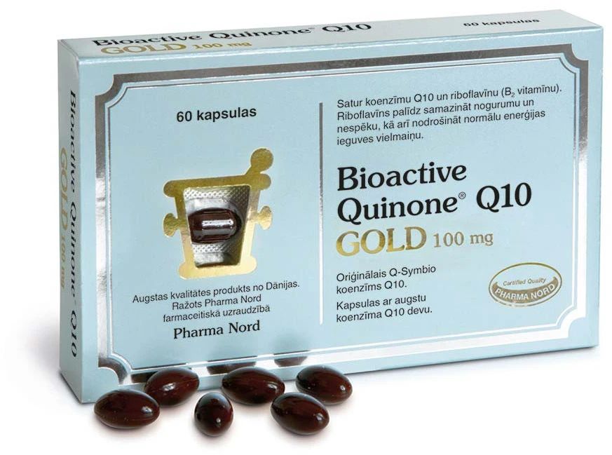 Pharma Nord Gold Activecomplex Q10 100mg 60 kapsulių