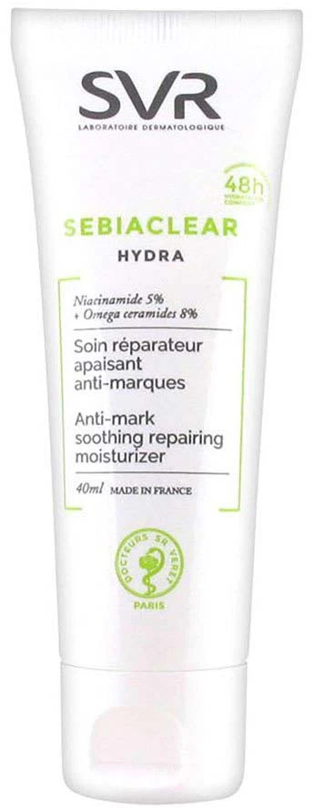 SVR Sebiaclear Hydra Anti-Mark drėkinamasis veido kremas mišriai ir riebiai odai 40 ml