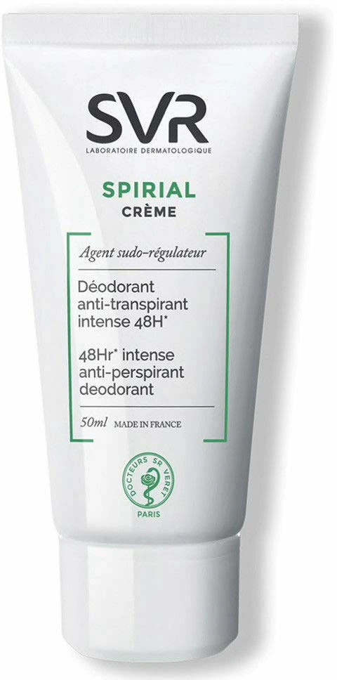 Svr Spirial dezodoranto kremas nuo prakaitavimo 50ml