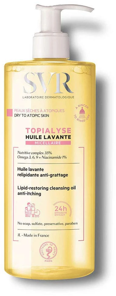 SVR Topialyse Anti-Iching Valomasis Aliejus, 400 ml