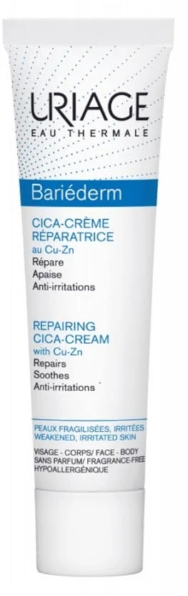 URIAGE atkuriamasis kremas BARIEDERM CICA, bekvapis, 40 ml