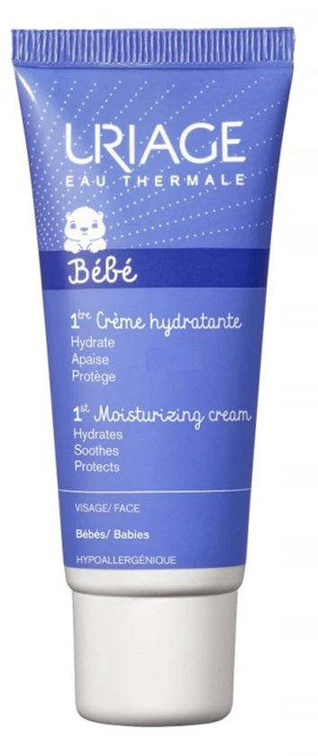 Uriage Bébé 1st Moisturizing Kreminis Day Kreminis vaikams, 40 ml