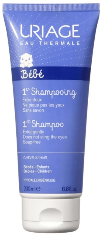 Uriage Baby 1st Šampūnas Extra Gentle valomasis šampūnas kūdikiams, 200 ml