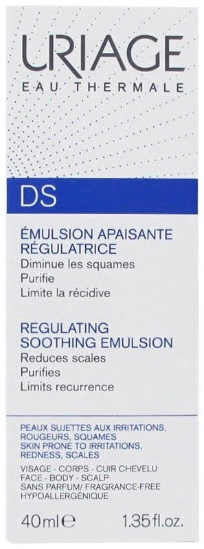 "Uriage Ds Emulsión" reguliuojanti emulsija 40ml