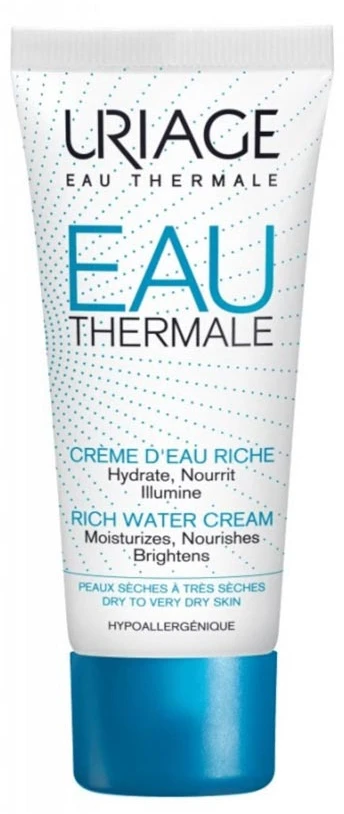 "Uriage Eau Thermale Rich Vanduo Kreminis" Drėkinantis kremas 40ml